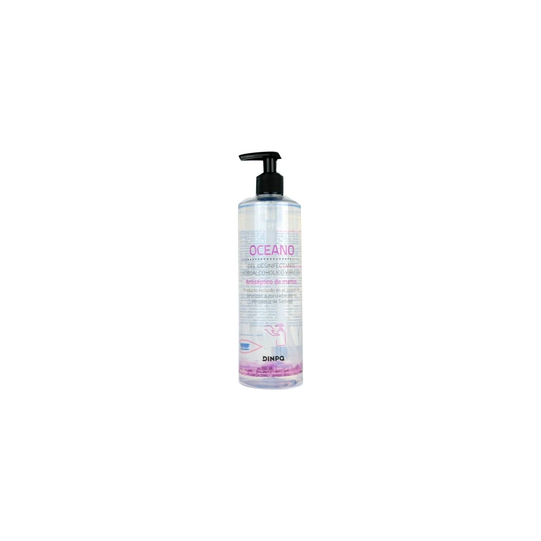 Gel Hidroalcoholico Virucida con Dosificador 500 ml Oceano