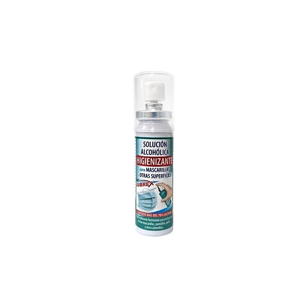 Spray Higienizante para Tejidos Solución Alcohólica Lubrex