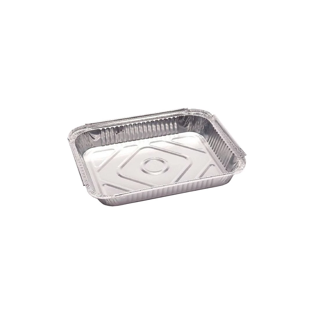 Envase de Aluminio Rectangular Alto Apto para Horno (ref. 52400)