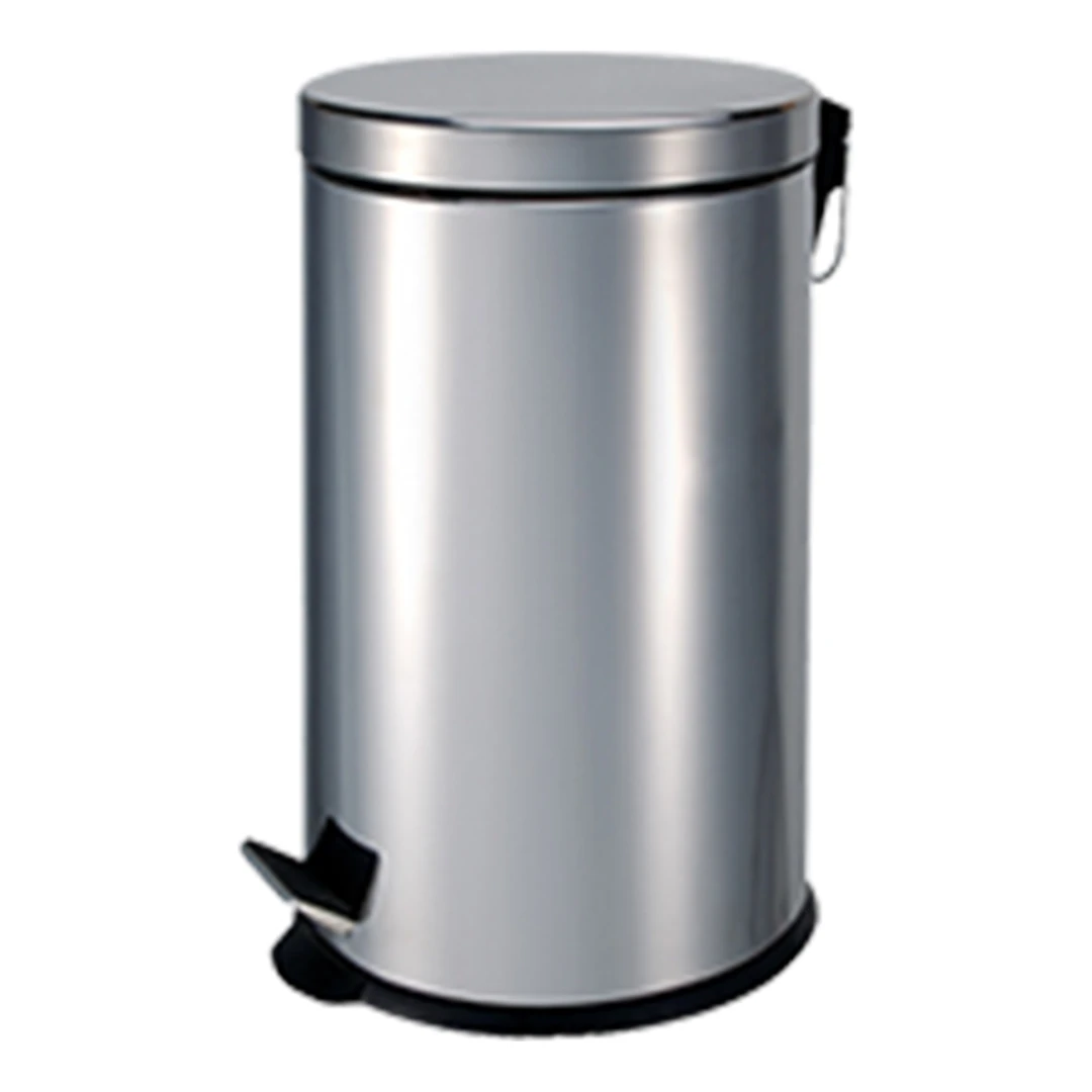 Papelera con Pedal 12 L Acero Inoxidable 304 Satinado Losdi