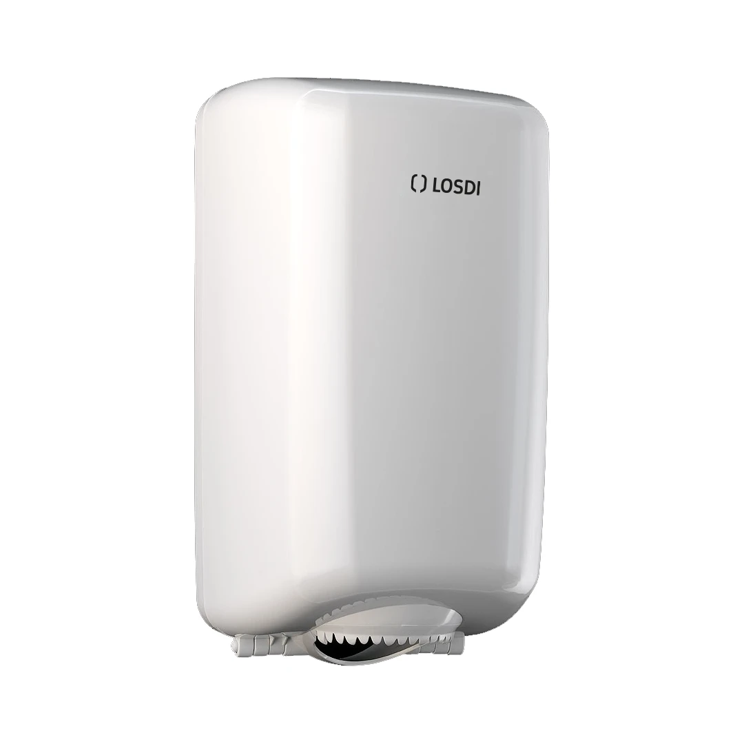 Dispensador de Papel Mecha Mini ABS Blanco Losdi