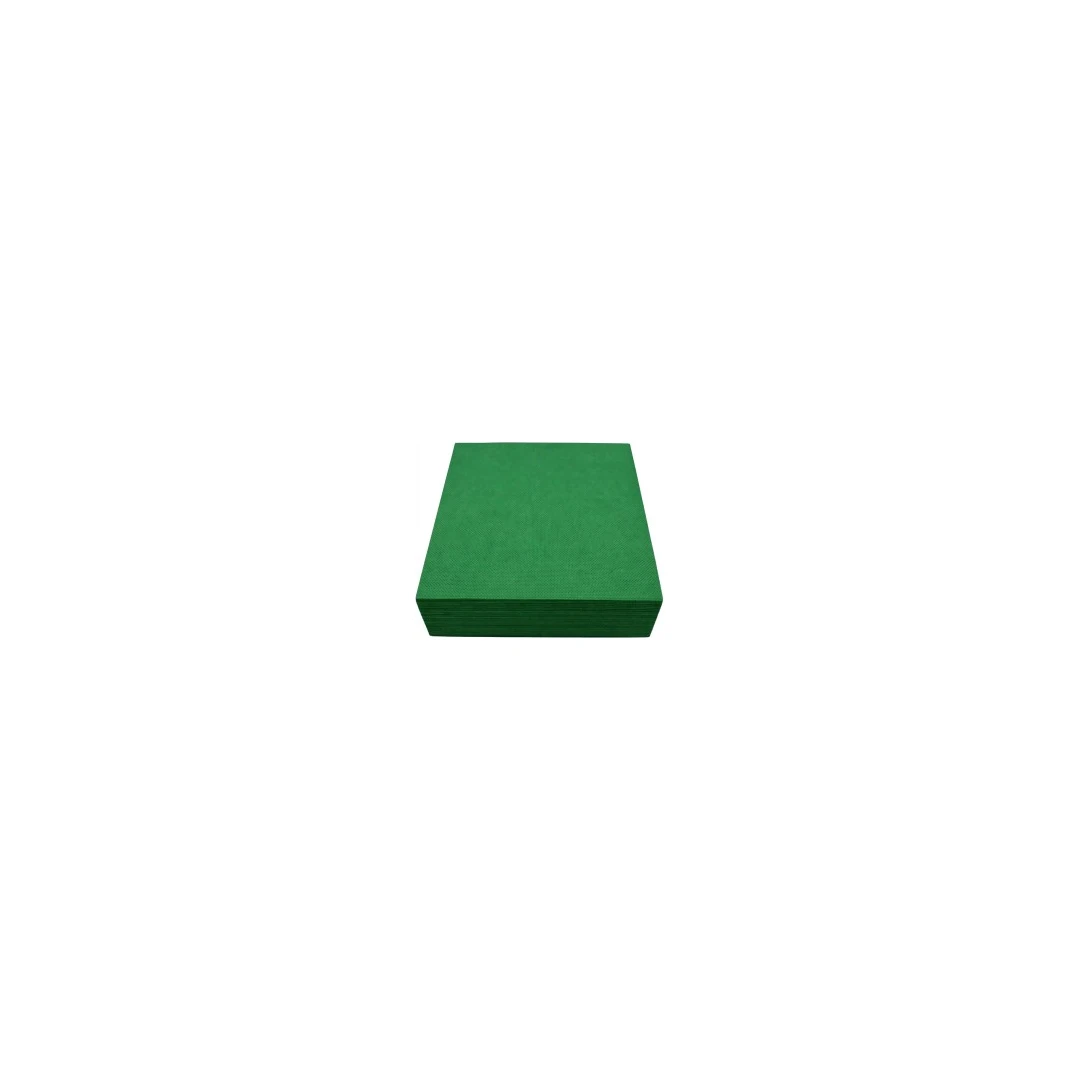 Servilleta Tissue Verde Oscuro 40x40 cm 2 Capas (50 ud.)