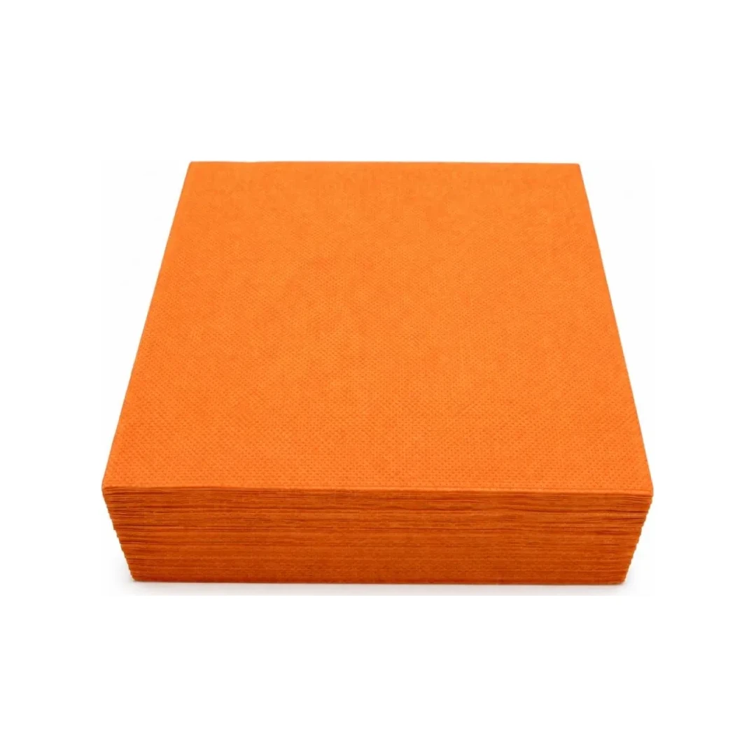 Servilleta Tissue Naranja 40x40 cm 2 Capas Annona (100 ud)