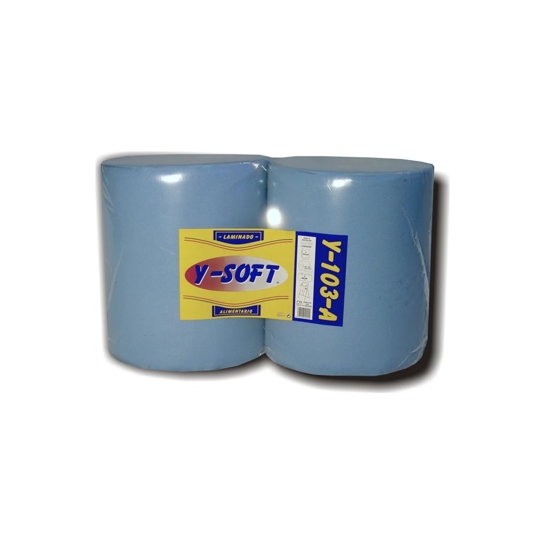 Bobina de Celulosa Industrial Y-Soft Laminada 3 Capas
