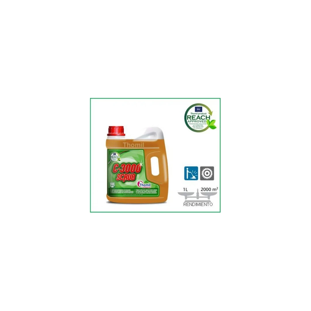 Thomil C-3000 Scrub Limpiador Antimarcas de Espuma Controlada