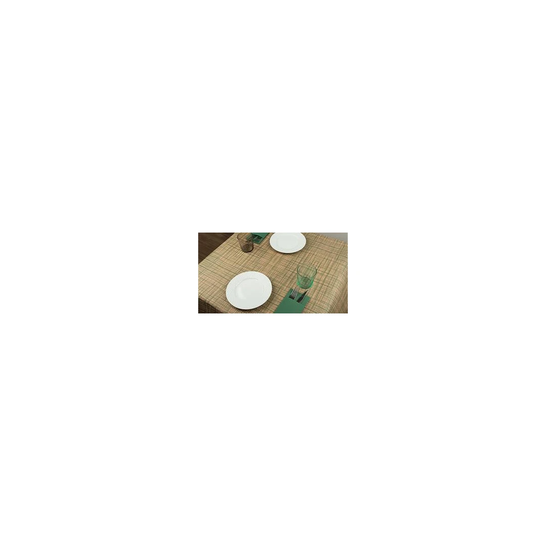 Mantel Individual Papel Urban Decorado Verde 100x100 cm (400 ud)