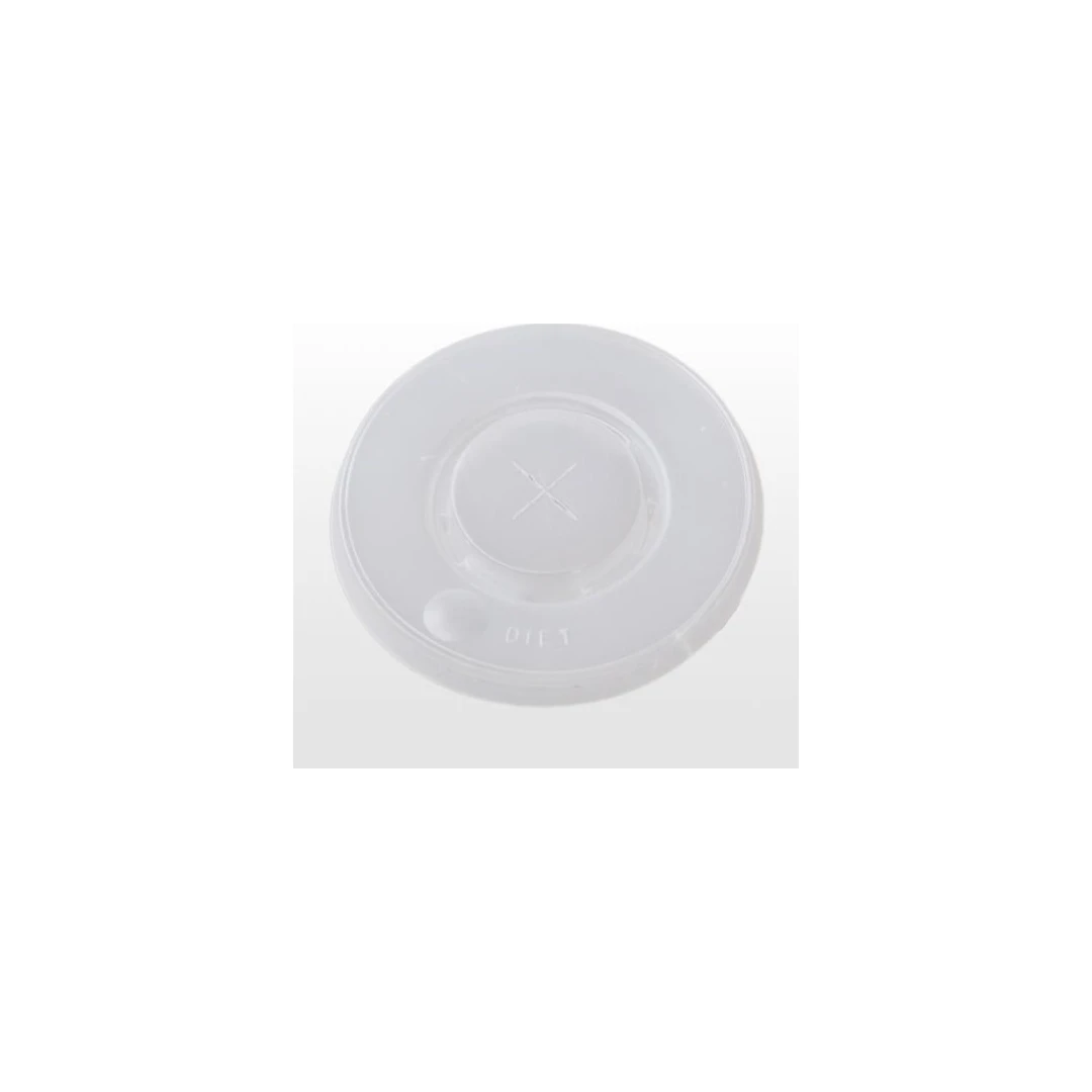 Tapa L-80 con Cruz para Vaso 8/9/12 oz Manchaplas (Pack 100)