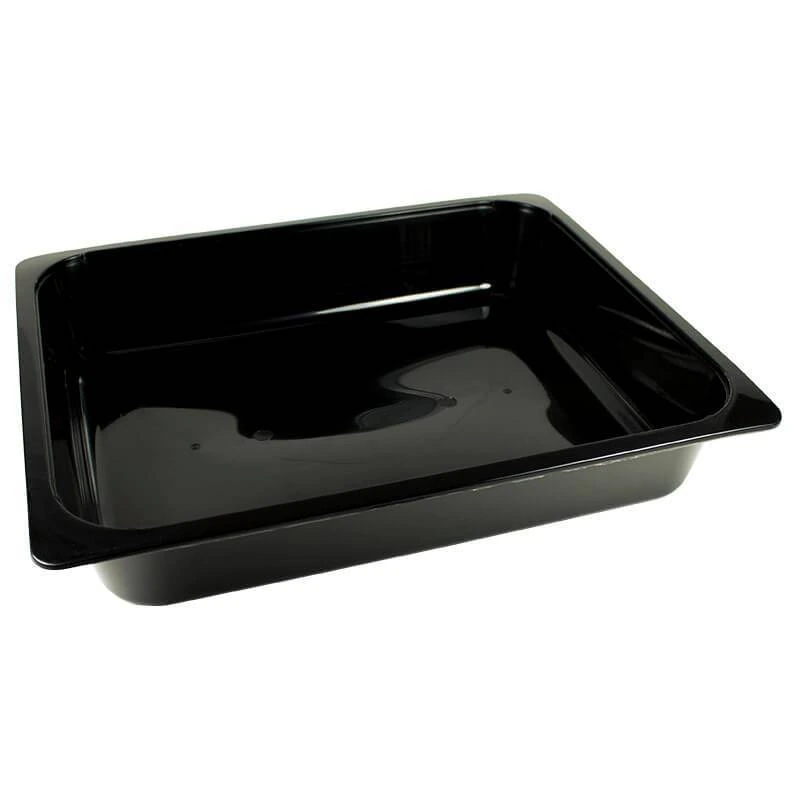 Bandeja 1/2 Gastronor Negra H60