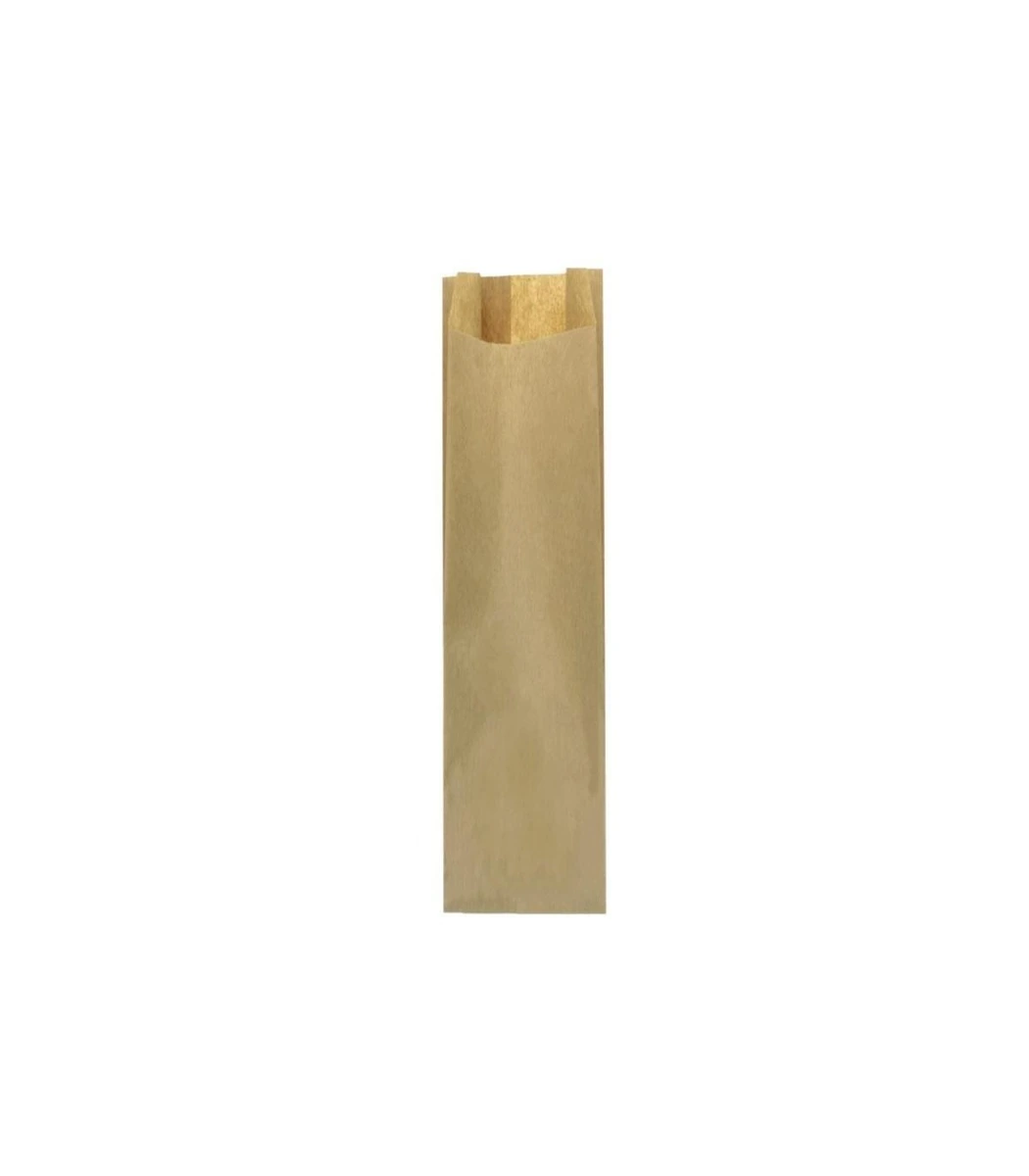 Bolsa Papel Kraft 14+6x52 C/1000 ud