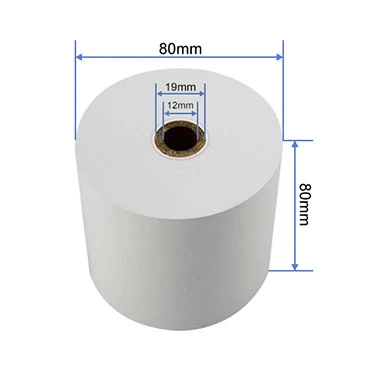 Rollo Termico 80x80 sin Bpa B/8ud 79mt