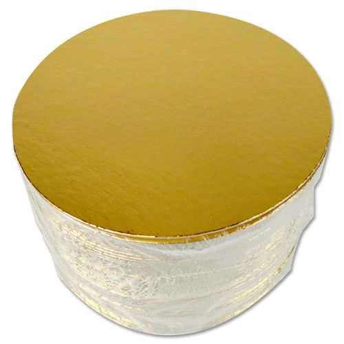 Disco Carton Oro y Plata 22cm Paq 100ud