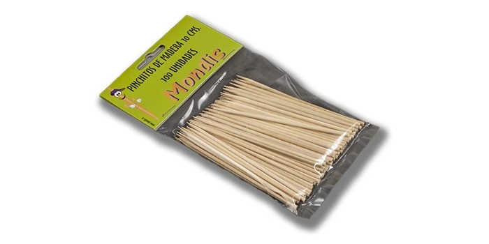 Palillo Pincho 10cm Mondis Paquete 100 ud